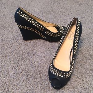 Black Platform Heels